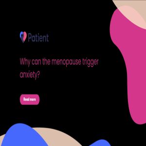 Why can the menopause trigger anxiety?