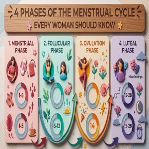 4 Phases of the Menstrual Cycle Every Woman Should Know